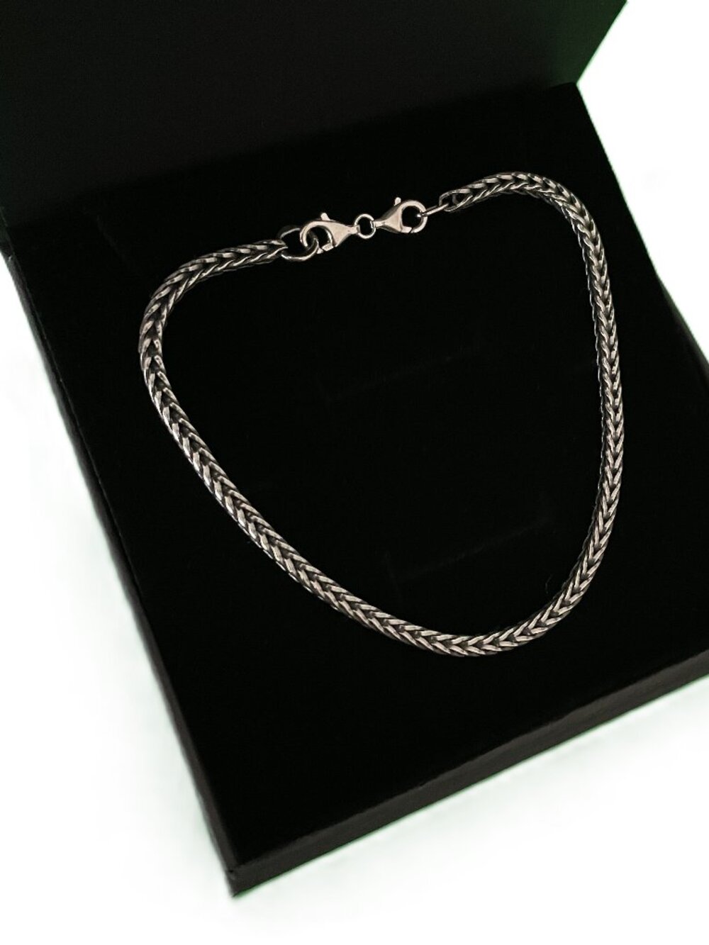 TROLLBEADS 925 Sterling Silver Foxtail Flexible Chain Bracelet 5.75 NEW